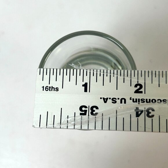 Goldschlager Shot Glass Heavy Curved Bottom Barware Logo - Picture 8 of 8